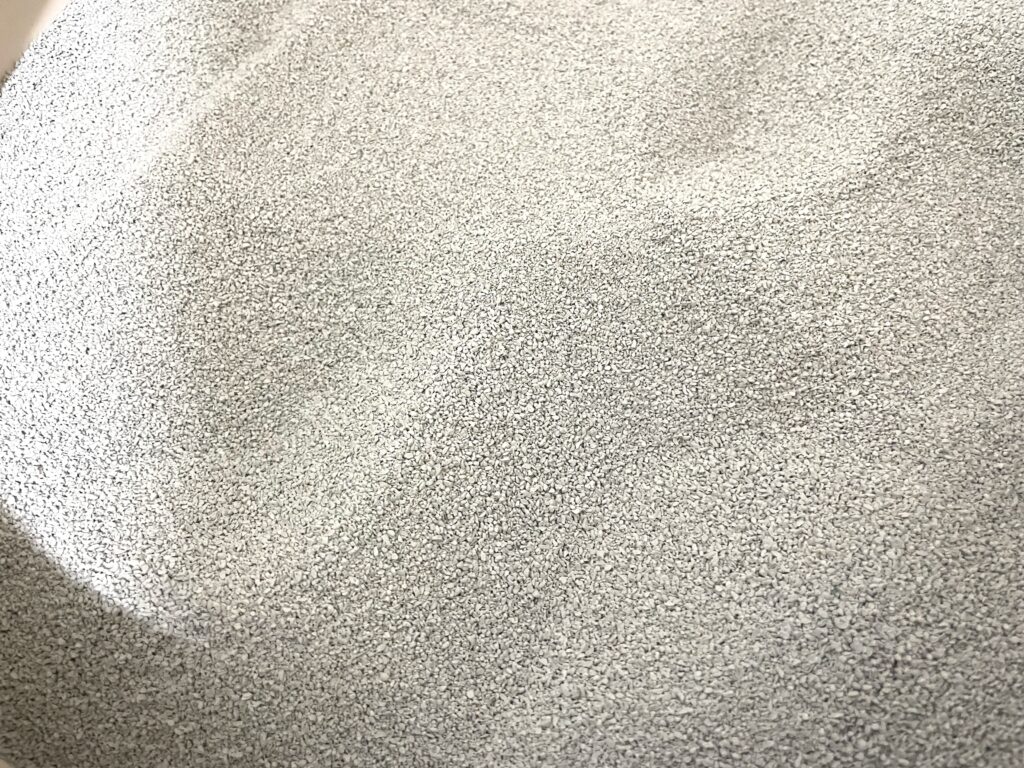 RAGDOLLプレミアムサンドの粒の大きさ